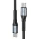 11. 3mk Hyper Cable 3mk Hyper Cable N-SERIES USB-C / USB-C 1m 20V/5A 100W / schwarz