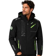 Herren-Softshelljacke Geographical Norway ROYAUTE MEN ASS A BS2 056 (WT1804H/GN-BLACK / GREEN)