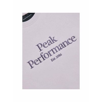 8. Peak Performance W Original Crew Lila Sweatshirt