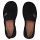 5. Damen-Ledermokassins mit Gummiband, schwarz, Filippo DP7947