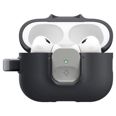 3. Spigen Nano Pop Hülle für AirPods Pro 3 – Schwarz