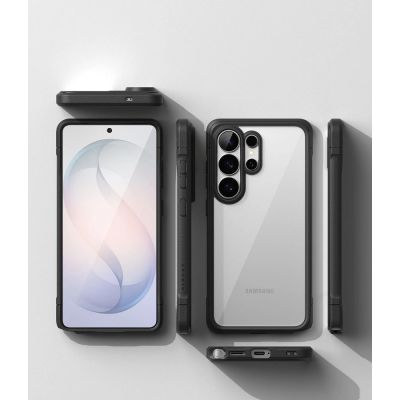 5. Ringke Fusion Bold Hülle für Samsung Galaxy S26 Ultra – Transparent Schwarz