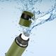 3. Extralink PURISOO+ Flasche mit Filtersystem und Pumpe, 400 ml, UF + ACF Filter, Wasserfilterflasche 0,4 l, Grün, Oliv