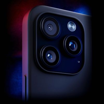 3. 3mk Matt Case Pro für Apple iPhone 16 Pro - Mattschwarz