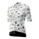 Rockbros 15110005005 Damen-Radtrikot Kurzarm Größe L - Weiß