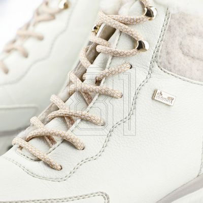 35. Rieker W RKR720 isolierte Sportstiefel, weiß