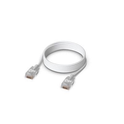 8. UTP Ubiquiti UniFi Etherlighting Patchkabel (UACC-Cable-Patch-EL-1M-W) Kat. 6, 1 m, weiß