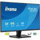 iiyama ProLite X2491H-B1 Computermonitor 60,5 cm (23,8") 1920 x 1080 px Full HD LCD Schwarz