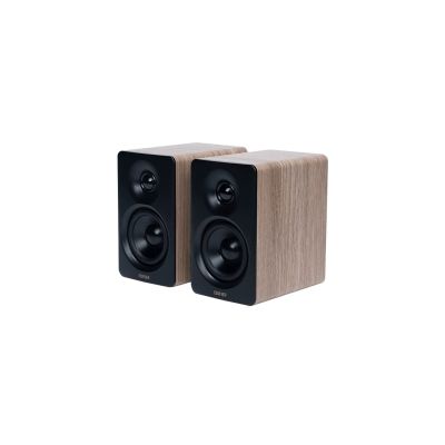 6. Edifier M60 (504778) 66W 2.0 Lautsprecher, Eichenbraun, Schwarz