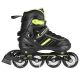 2. NILS EXTREME NH18191 2IN1 ROLLERSCHUHE SCHWARZ-LIMETTE GRÖSSE L (39-43) MIT AUSTAUSCHBAREM HOCKEYBLATT
