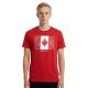 5. Canadian Peak JPALMEAK RED RM MEN 233 T-Shirt (RBMSZ2057H/CP-ROUGE)