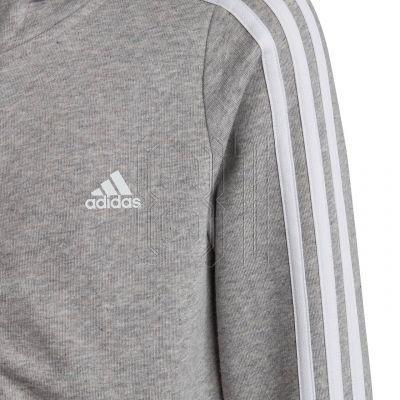 4. adidas Essentials 3-Streifen Full-Zip Hoodie Jr IC3635