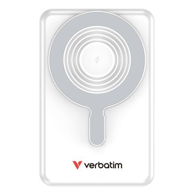 3. Verbatim 32273 Powerbank Lithium-Polymer (LiPo) 10000 mAh Kabelloses Laden Silber