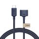 8. Tech-Protect MMC01 Ultraboost USB-C / USB-C MagSafe 3 140W 200cm Kabel für MacBook - Marineblau