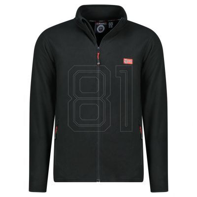 Geographical Norway Ulysse FZ DB 224 M Sweatshirt WY6430H/GN-Schwarz