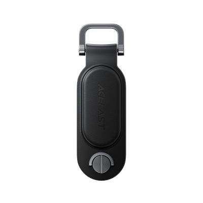 2. Acefast S4 Bluetooth-Schlüsselanhänger-Locator, kompatibel mit Apple „Wo ist?“ – Schwarz