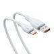 3. Baseus Pudding 100W USB-A - USB-C Kabel 1,2 m - Weiß