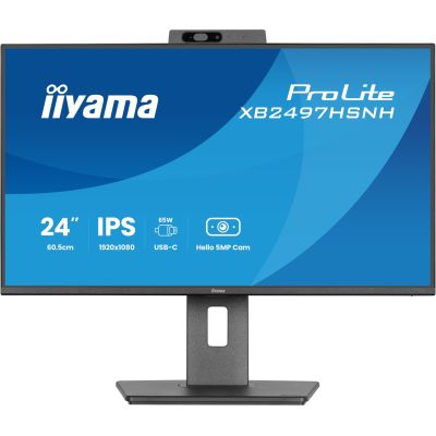 3. iiyama ProLite XB2497HSNH-B1 24-Zoll-IPS-LCD-Monitor (60,5 cm / 23,8 Zoll, Full HD, Schwarz)