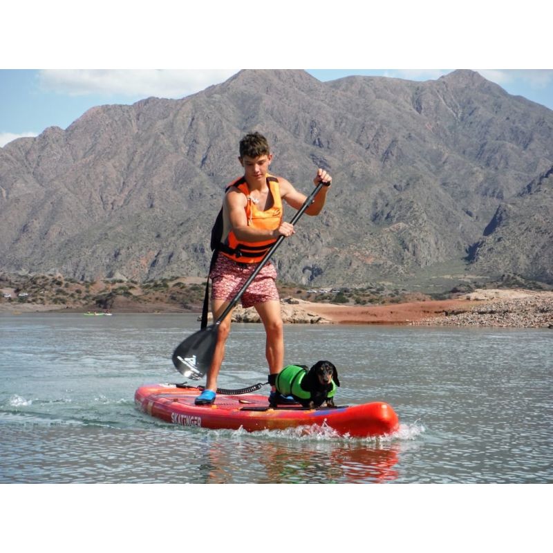 4. SUP-Board SKATINGER Interstellar rot 350x81x15