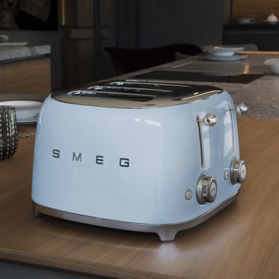 9. SMEG Toaster Modell TSF03PBEU Pastellblau