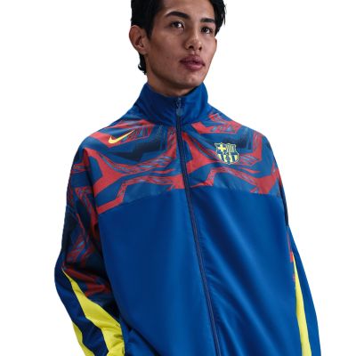 Nike FC Barcelona Starting Woven Jacke GX FZ1281-431