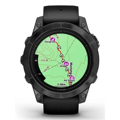 7. Garmin EPIX PRO g2 47 mm Schiefergrau Schwarz / Schwarzes Band Sportuhr