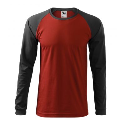 5. Malfini Street LS M T-Shirt MLI-13023 Marlboro Rot
