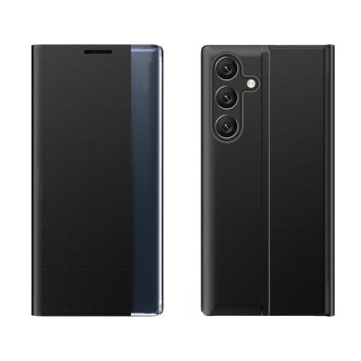 4. Neues Sleep Case Flip Cover mit Standfunktion für Samsung Galaxy A26 - Schwarz