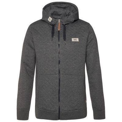 5. Herren-Sweatjacke Protest NXGOXFORDY mit durchgehendem Reißverschluss und Kapuze