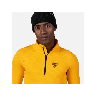 5. ROSSIGNOL Blackside Fleece Hz Herren-Sweatshirt Gelb
