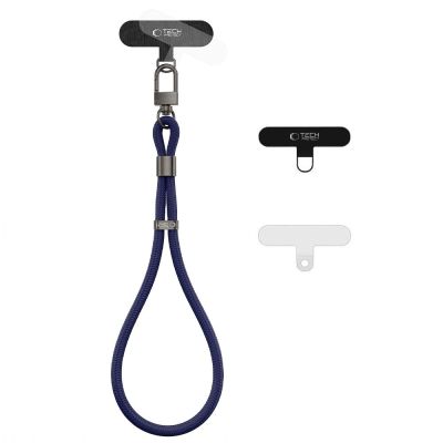 Tech-Protect C11S Seil-Handschlaufe für Handys – Marineblau