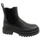 GAP Damenschuhe Louise, schwarze Stiefeletten, modische Slipper