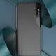 7. Eco Leather View Case Hülle für Samsung Galaxy S23+ mit Klappständer rot