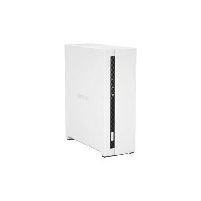 3. Qnap TS-133, Tower, 1 x 2,5"/3,5" SATA, ARM 1,8 GHz Quad-Core, 2 GB RAM, 1 x 1 GbE, externes Netzteil