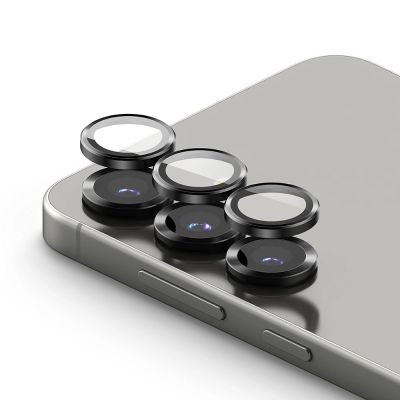 3. Ringke Kamera-Rahmenschutz 2er-Pack für Samsung Galaxy S25+ Ultra - Schwarz