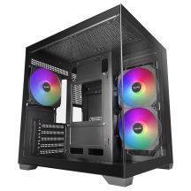TACENS MARS MC-VIEW3 3xARGB USB-C mATX- Gehäuse