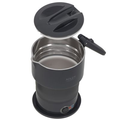 5. ADLER AD Silikon-Wasserkocher 1377 g grau