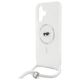5. Karl Lagerfeld Crossbody IML Karl Head Magsafe Hülle für iPhone 16 – transparent