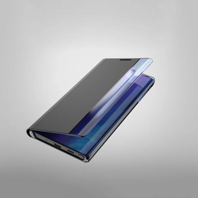 8. New Sleep Case Booktype Case Smart Schutzhülle mit Ständerfunktion Hülle für Samsung Galaxy A72 4G schwarz