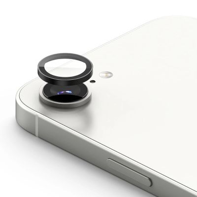 3. Ringke Kamerarahmenschutz 2er-Pack für iPhone 16e / 17e – Schwarz