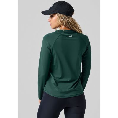 6. CASALL Essential Langarm T-Shirt grün