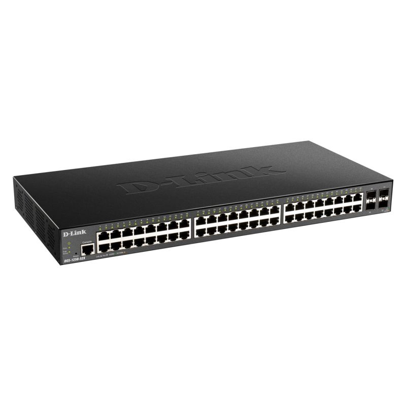 2. D-Link DGS 1250-52X - Switch - Intelligent - 48 x + 4 10 Gigabit SFP+ - Switch - Glasfaser