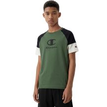 Champion SS Tee Kinder-T-Shirt Grün 307719 GS548