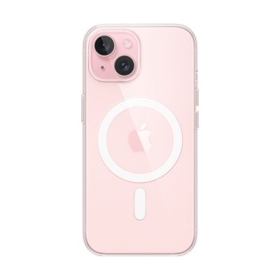 13. Apple - Rückseite für Mobiltelefone - MagSafe-kompatibel - Polycarbonat - Transparent - für iPhone 15 (MXRK3ZM/A)