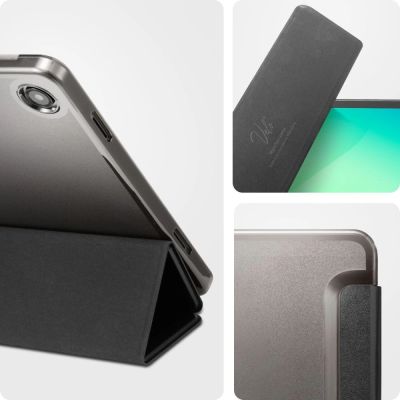 11. Spigen Smart Fold Hülle für Samsung Galaxy Tab A9+ / A11+ - Schwarz