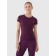 2. Damen-Trainings-T-Shirt Regular, schnelltrocknend 4F 4FRSS25TFTSF1235-50S
