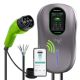 19. Qoltec EV-Ladestation 2in1 Typ 2 22kW Wi-Fi LCD RFID 3-Phasen-Wanddose 5m