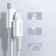 13. Ugreen Kabel USB Typ C - Lightning 3A Kabel 0,25 m weiß (US171)