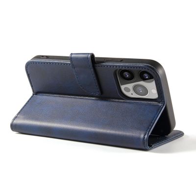 3. Magnet Case für Samsung Galaxy S23 Flip Cover Wallet Stand blau