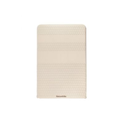 Selbstaufblasende Matte Featherbone Double Regular Wide 6,5 cm CNK2300WS012 - Braun Naturehike